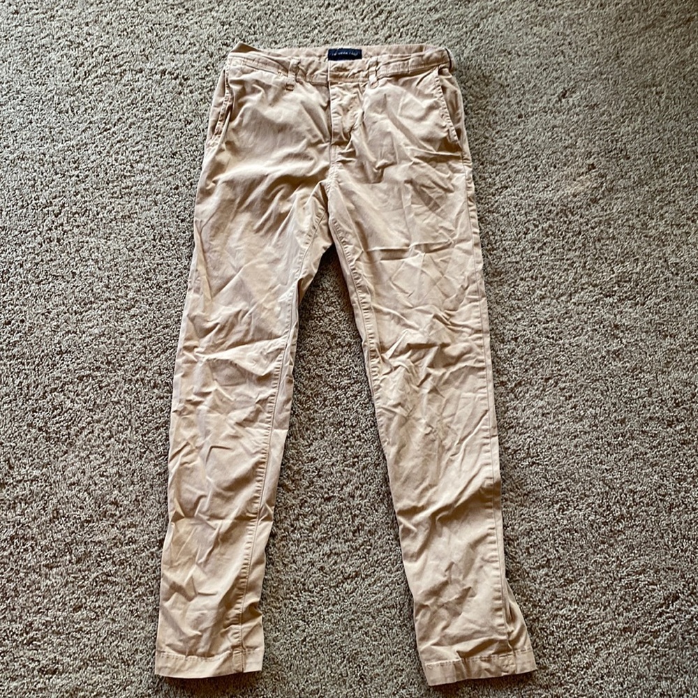 Mens American eagle khakis